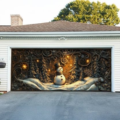 Shineful Garage Door Banner Decoration Holiday Cheer Starts
