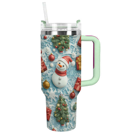 Shineful Tumbler Christmas Snowman