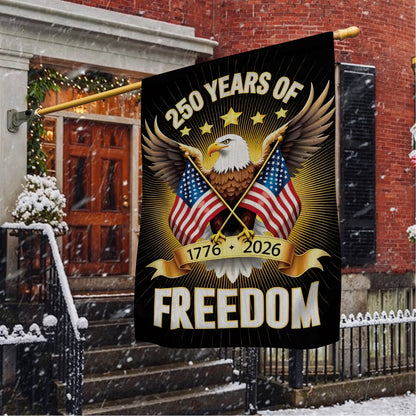 Shineful House Flag 30" x 40" - Liberty Endures