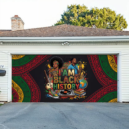 Shineful Garage Door Banner Decoration Legacy in Motion