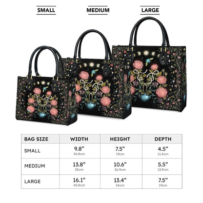 Shineful Leather Bag Lunar Rose Alchemy