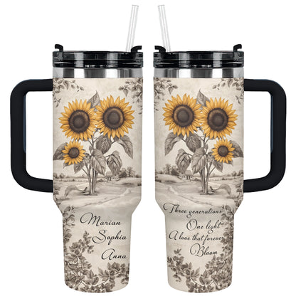 Shineful Tumbler Personalized Generations of Sunshine