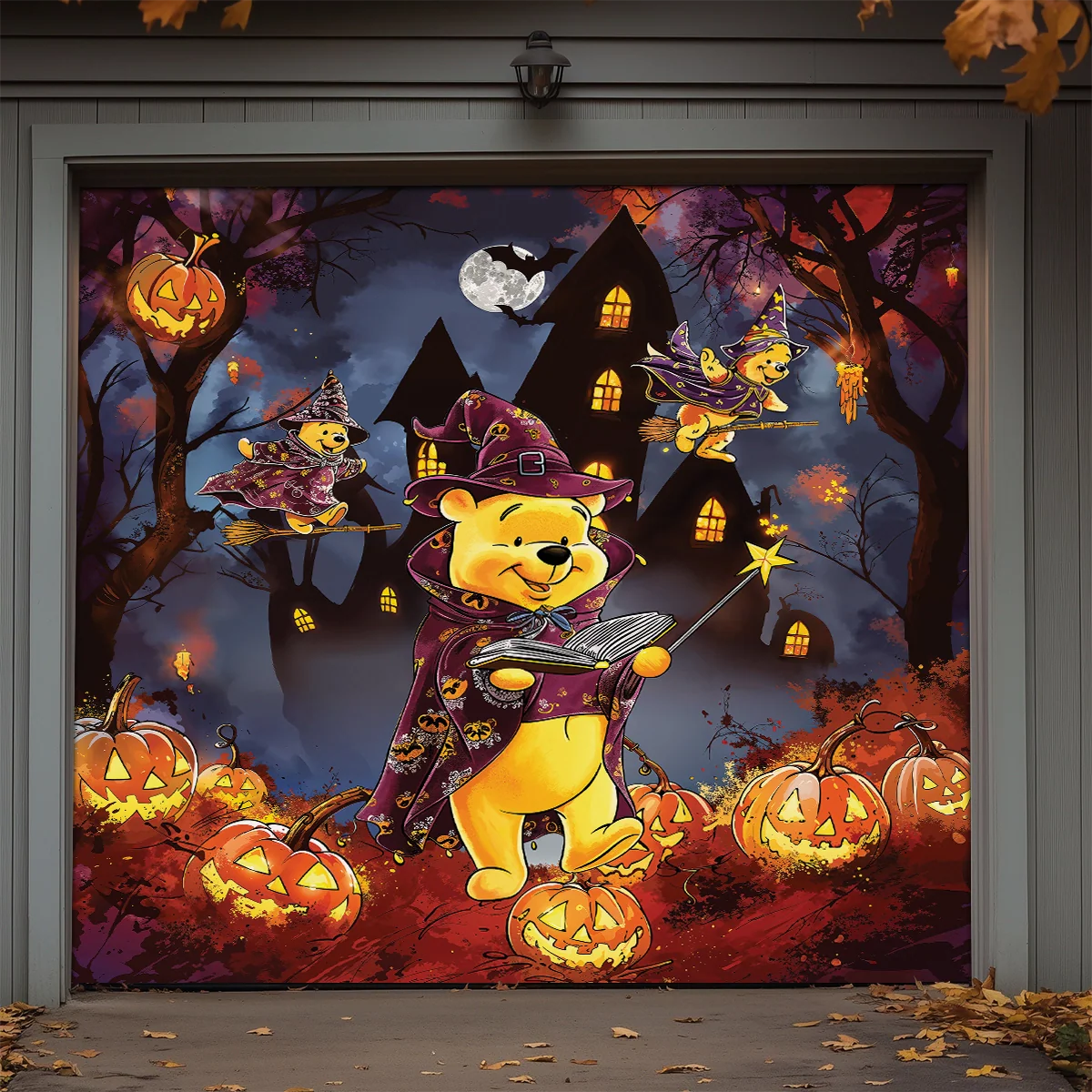 Shineful Garage Door Banner Decoration - Halloween Witchy Magic
