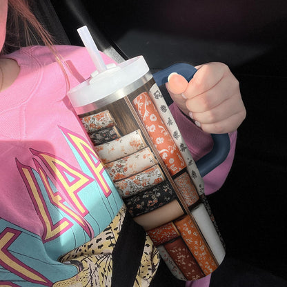 Shineful Tumbler Floral Stash Fabric