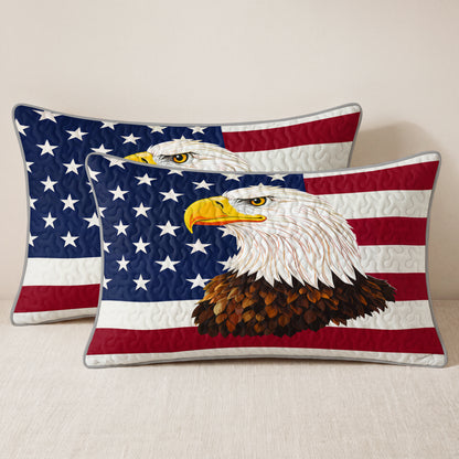 Shineful Quilt 3-Piece Set American Eagle