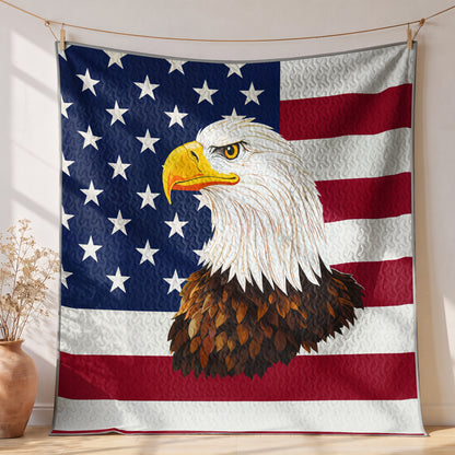Shineful Quilt 3-Piece Set American Eagle