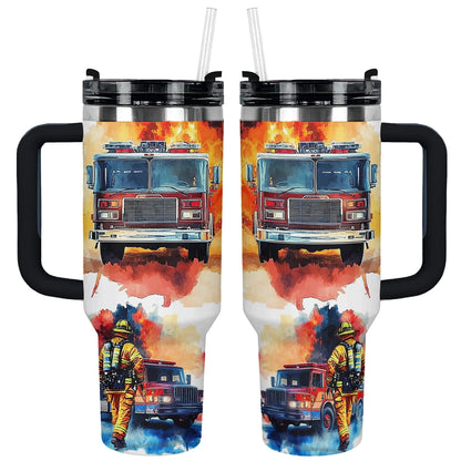 Shineful Tumbler Firefighter Courage