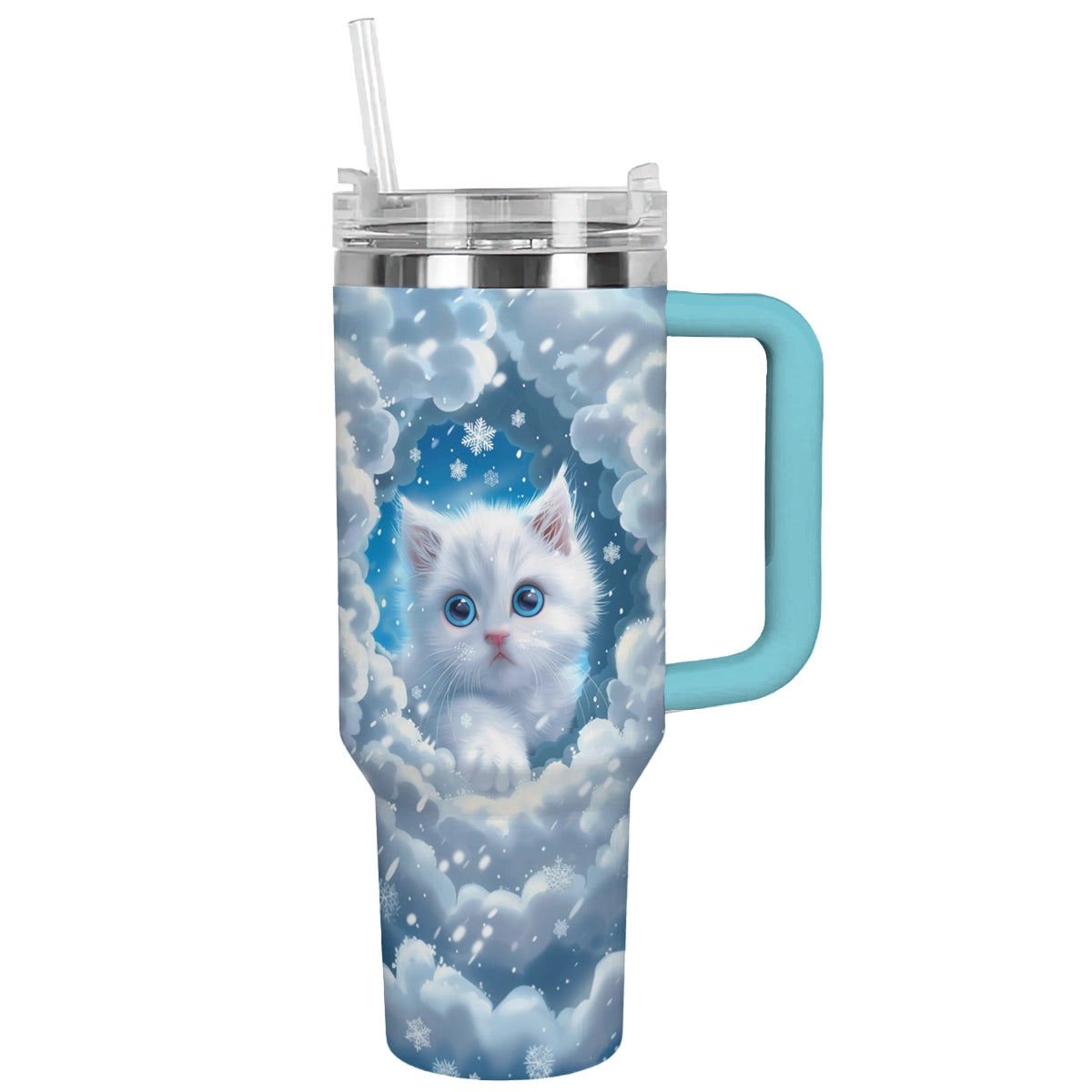 Shineful Tumbler Cat Snow v2
