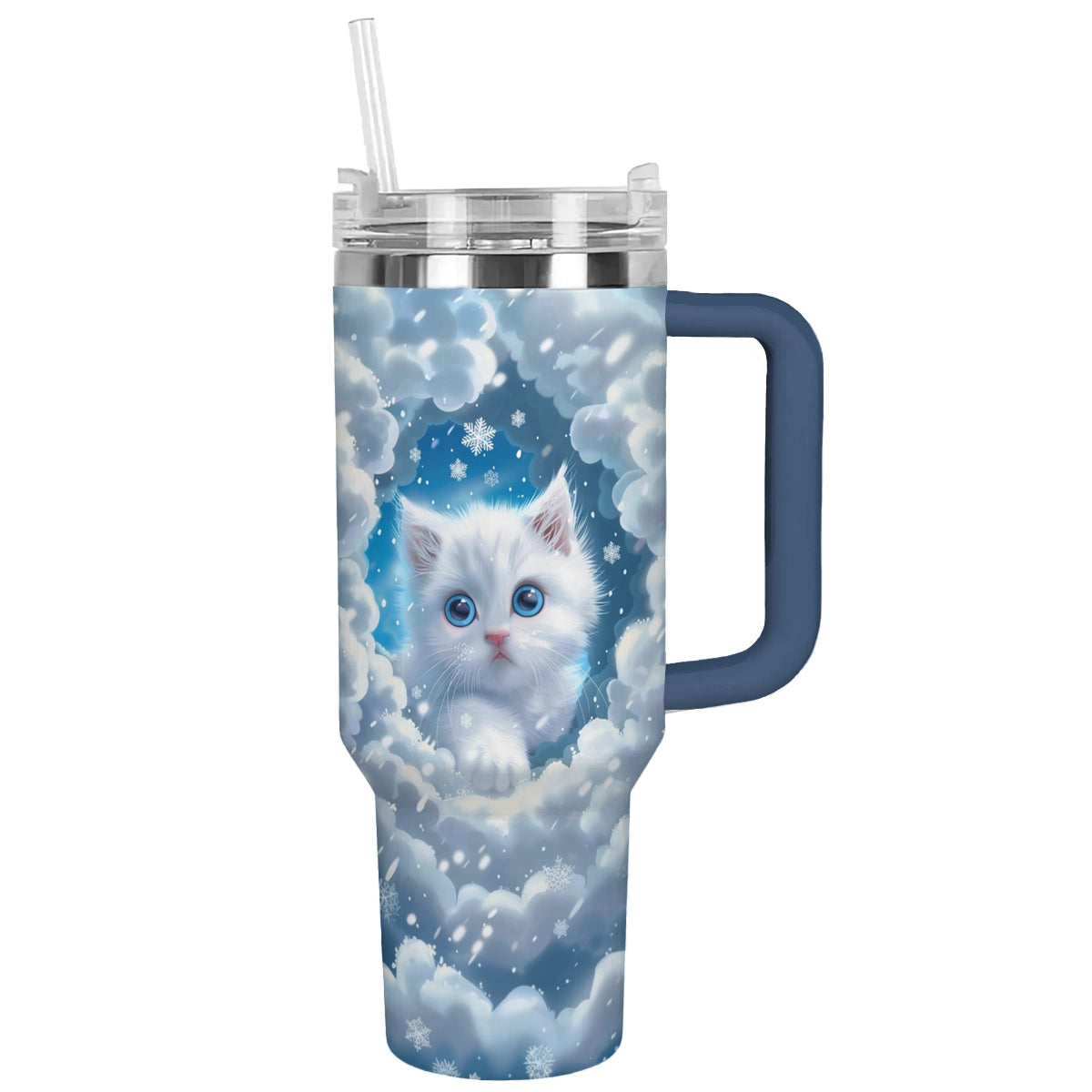 Shineful Tumbler Cat Snow v2