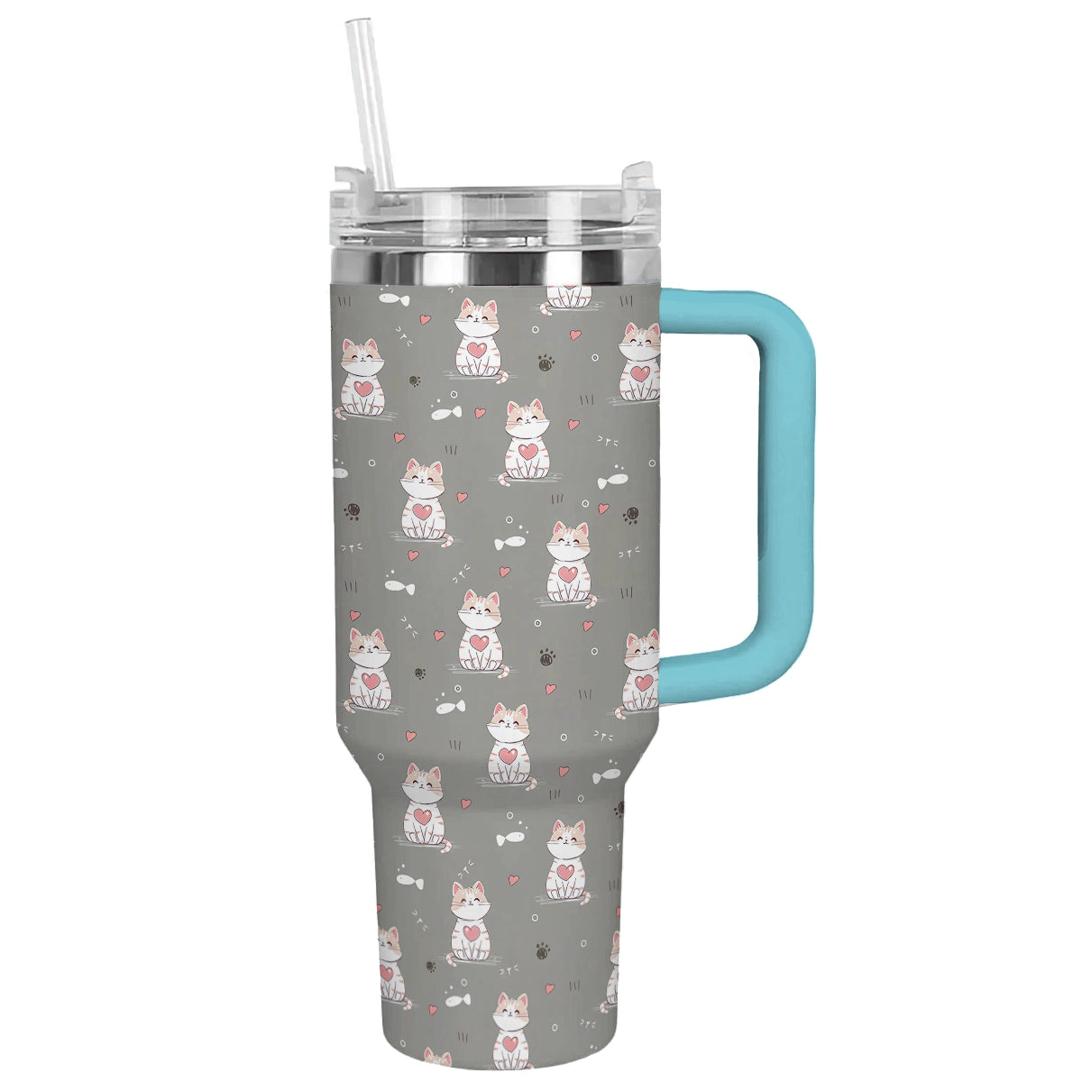 Shineful Tumbler Cat Heart