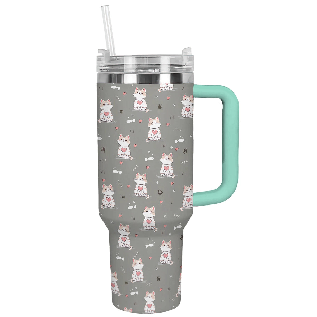 Shineful Tumbler Cat Heart