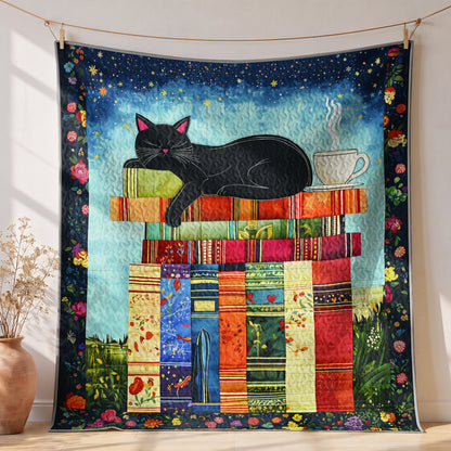 Shineful Quilt 3-Piece Set Cozy Cat