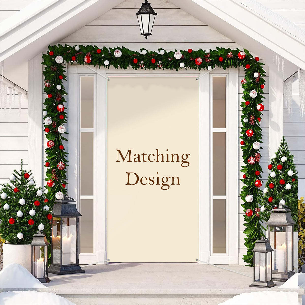 Shineful Door Cover - Matching Design