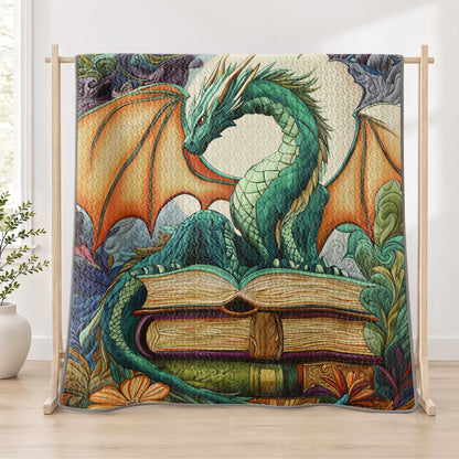 Shineful Quilt 3-Piece Set Dragon Tale