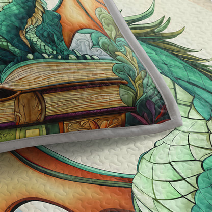 Shineful Quilt 3-Piece Set Dragon Tale