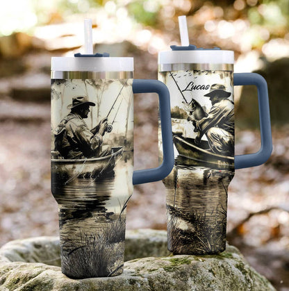 Shineful Tumbler Personalized Stunning Fishman