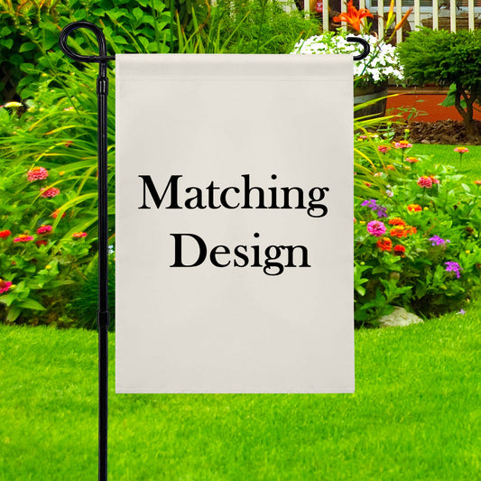 Shineful Gargen Flag 12" x 18" - Matching Design