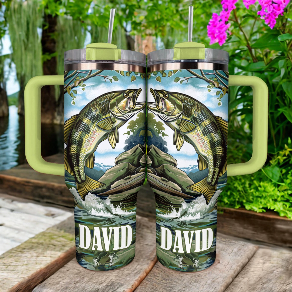 Shineful Tumbler Personalized Big Fishing Catch