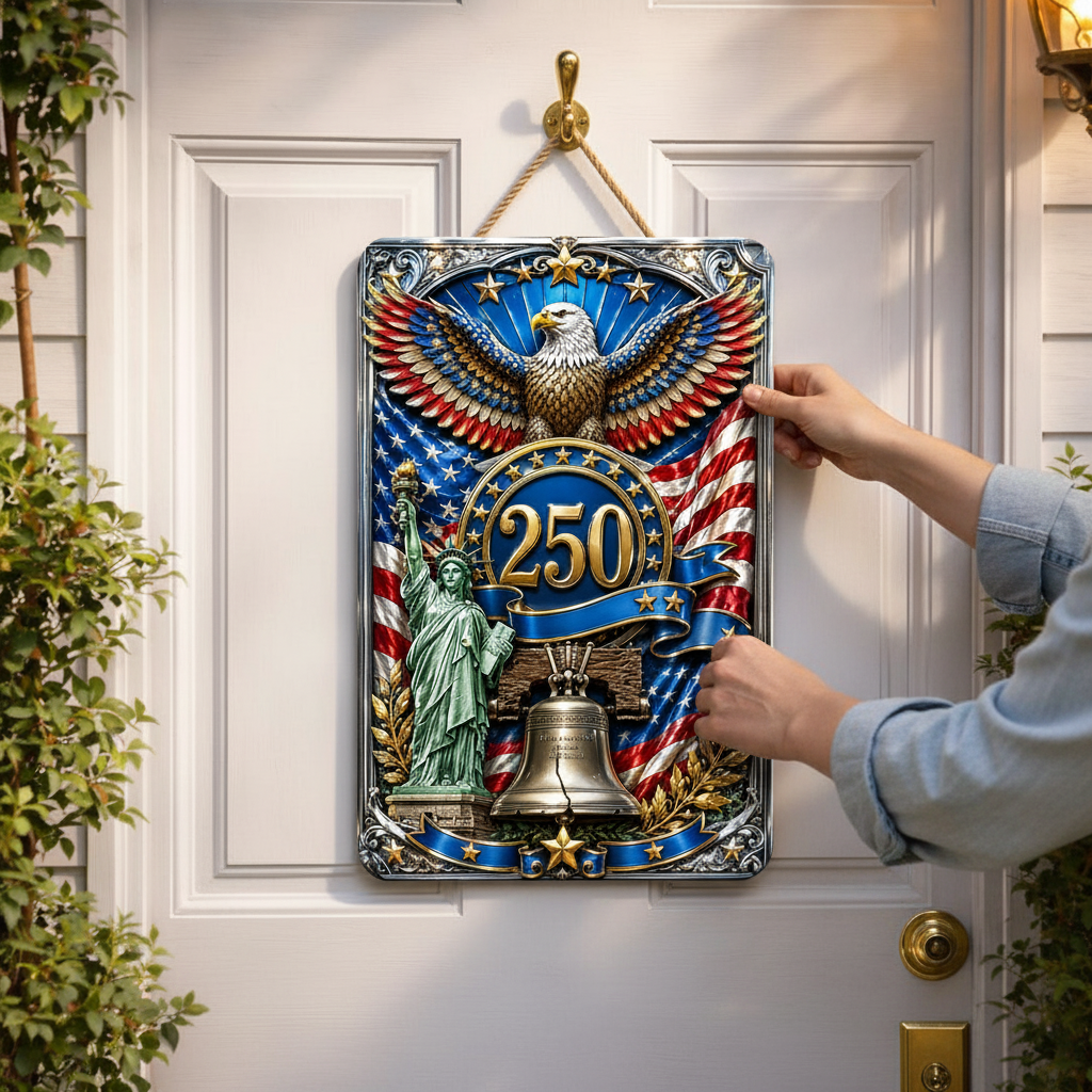 Shineful Liberty Legacy Metal Sign
