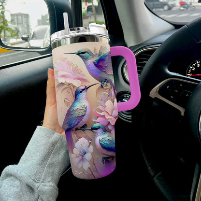 Shineful Tumbler Hummingbird Blosoms