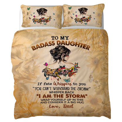 Shineful To my Daughter All Season Quilt 3-Piece Set