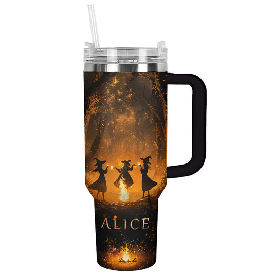 Shineful Tumbler Personalized Midnight Witches