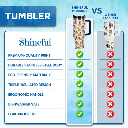 Shineful Tumbler American Eagle Freedom