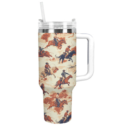 Shineful Tumbler Cowboy Rodeo