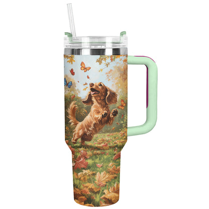 Shineful Tumbler Playful Dachshund Tumbler