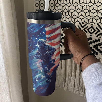Shineful Tumbler Patriotic SWAT Officer