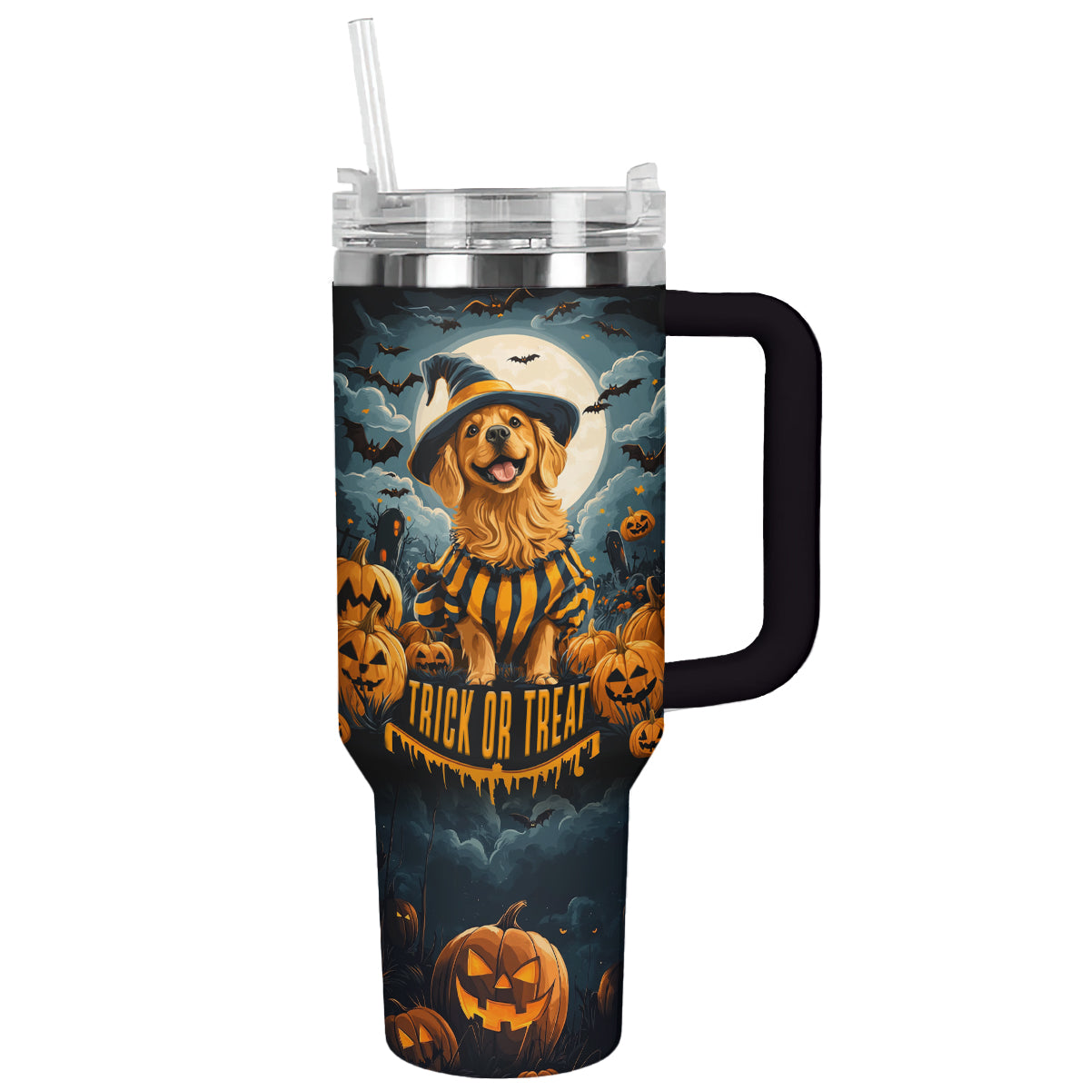 Shineful Tumbler Golden Trick Or Treat