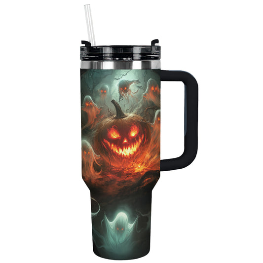 Shineful Tumbler Haunting Pumpkin Spirit