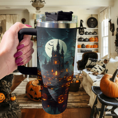 Shineful Tumbler Halloween Haunted Castle