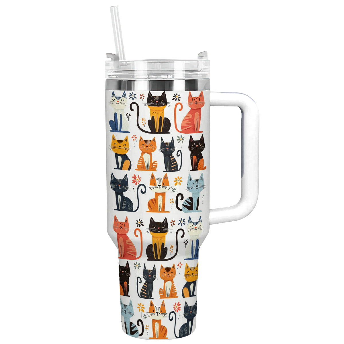 Shineful Tumbler Colorful Cat Lover