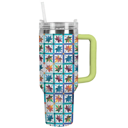 Shineful Tumbler Autumn Patchwork