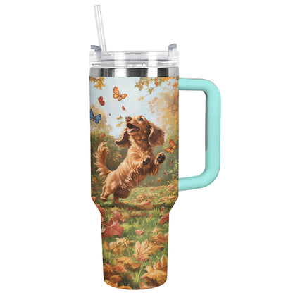 Shineful Tumbler Playful Dachshund Tumbler