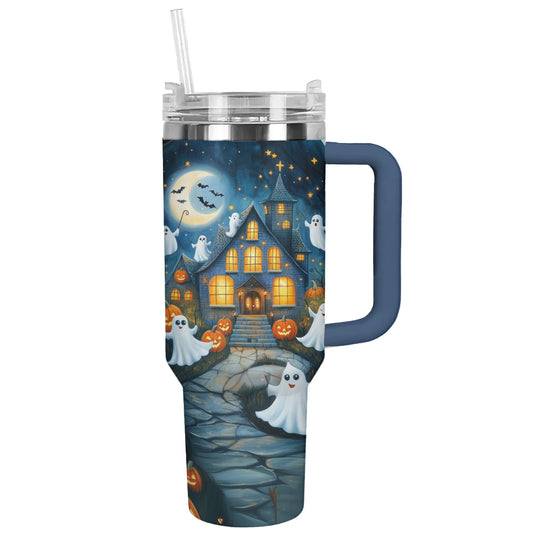Shineful Tumbler Halloween Haunted House