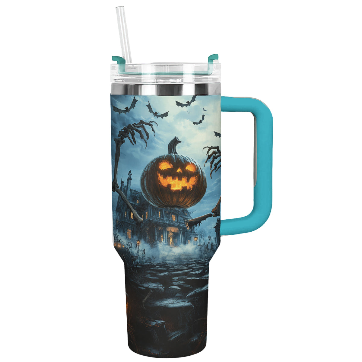 Shineful Tumbler Midnight Haunt Pumpkin