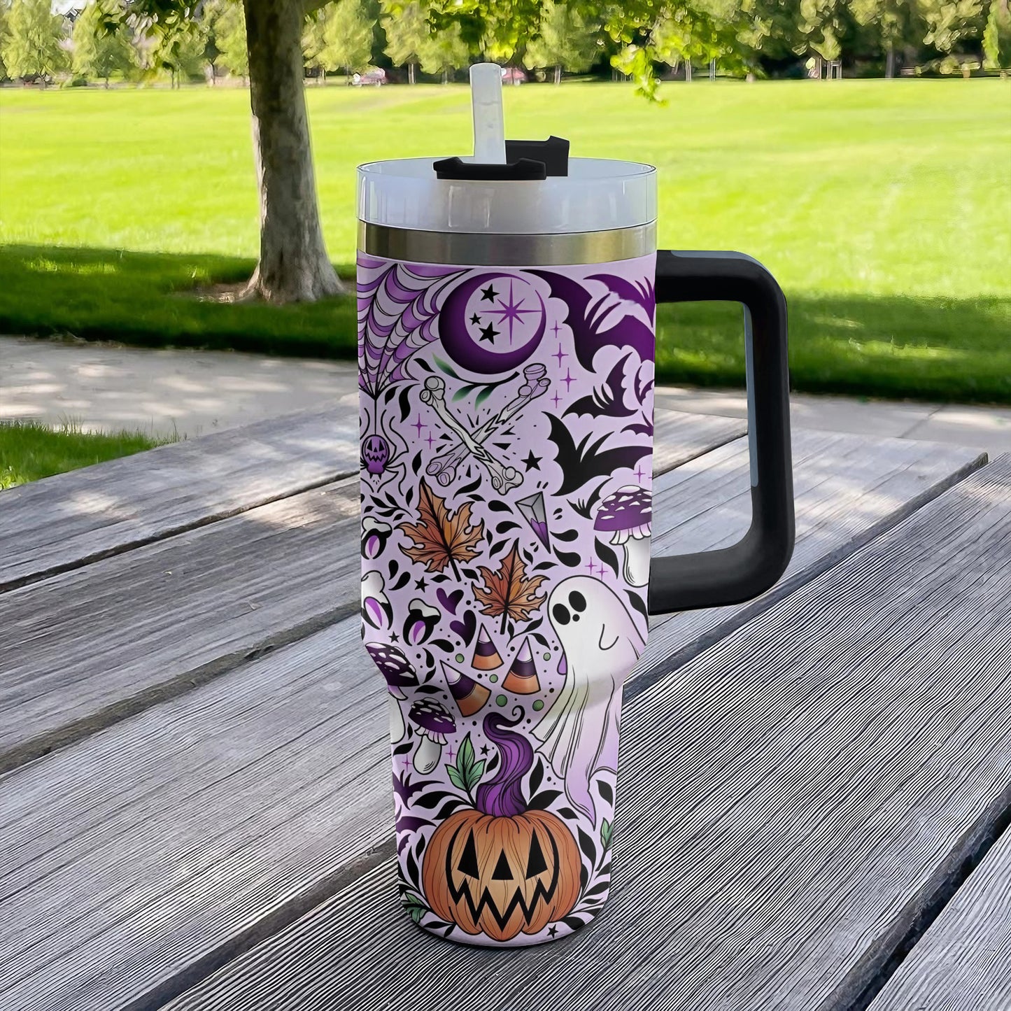 Shineful Tumbler Halloween Pattern