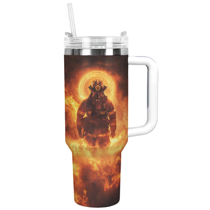 Shineful Tumbler Firefighter Halo