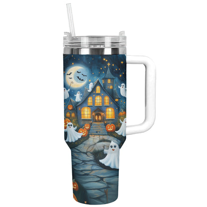 Shineful Tumbler Halloween Haunted House
