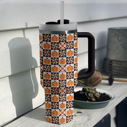 Shineful Tumbler Halloween Patchwork