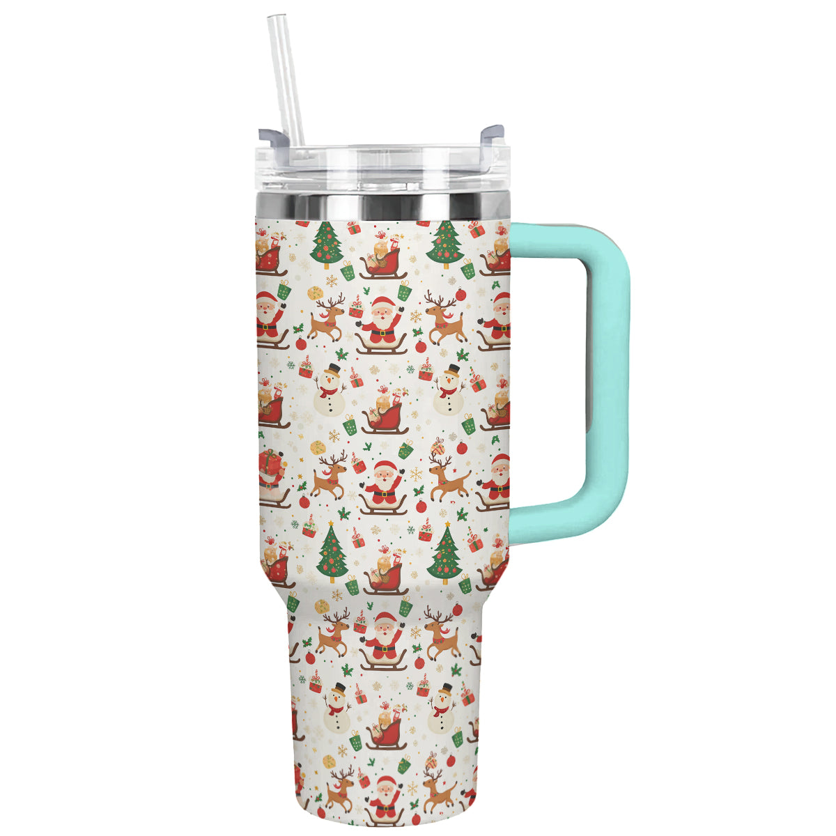 Shineful Tumbler Festive Christmas Joy Pattern