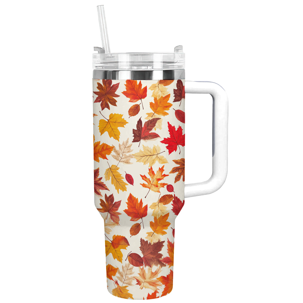 Shineful Tumbler Falling Leaves
