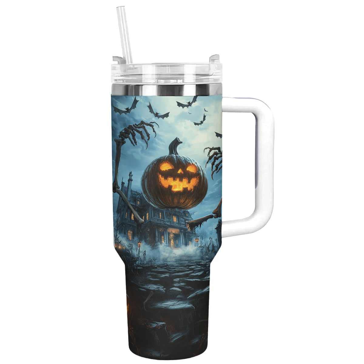 Shineful Tumbler Midnight Haunt Pumpkin