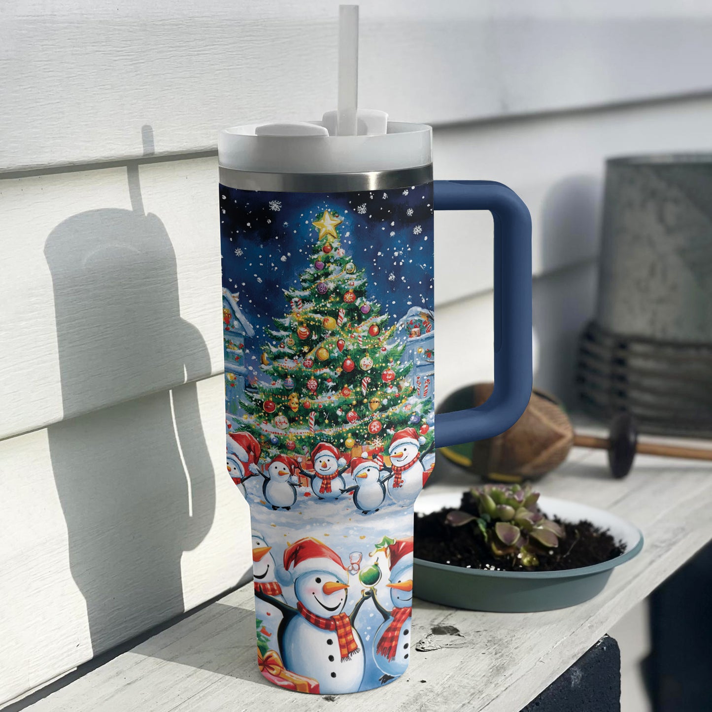 Shineful Tumbler Festive Snowman