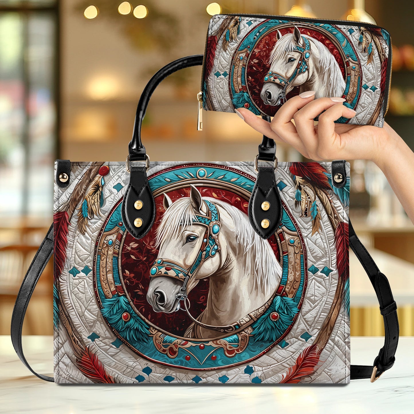 Shineful Leather Bag Native Grace