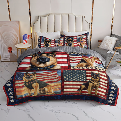 Shineful All Season Quilt 3-Piece Set United Shepherds of America