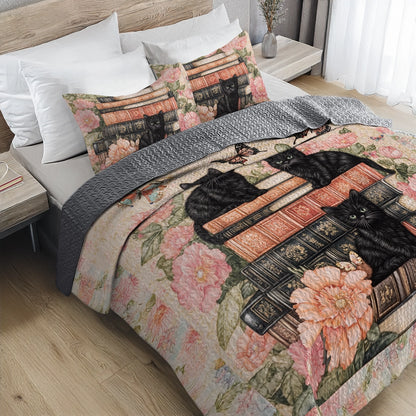 Shineful All Season Quilt 3-Piece Set - Kitty Book Haven