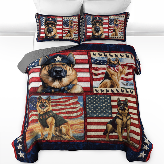 Shineful All Season Quilt 3-Piece Set United Shepherds of America